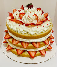 Load image into Gallery viewer, Strawberry Shortcake Cake