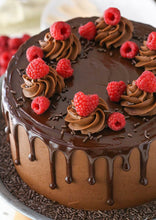 Load image into Gallery viewer, Chocolate Raspberry Cake