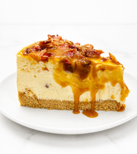 Load image into Gallery viewer, Candied Maple Bacon Bourbon Caramel Cheesecake