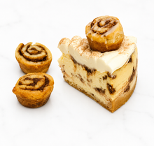 Load image into Gallery viewer, Rollin’ Cinnamon Roll Cheesecake