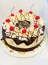 Load image into Gallery viewer, Hot Fudge Sundae Brownie Cheesecake