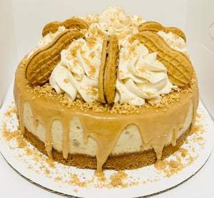 Peanut Butter Cookie Crunch Cheesecake