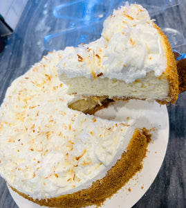 Double Coconut Cream Cheesecake