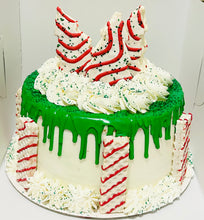 Load image into Gallery viewer, Debi’s Winter Wonderland Cheesecake Cake