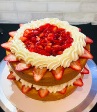 Load image into Gallery viewer, Strawberry Shortcake Cake