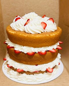 Strawberry Shortcake Cake