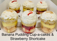 Load image into Gallery viewer, Variety Jumbo Cup-a-cakes - Half Dozen- 2 Flavors