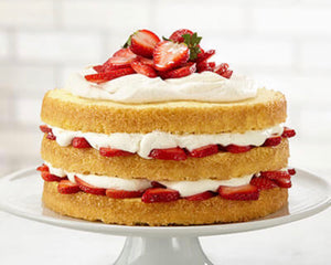 Strawberry Shortcake Cake