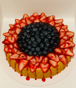 Strawberry/blueberry Cheesecake