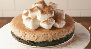Chocolate “Hot Cocoa” Cheesecake