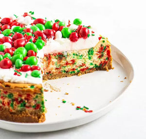 Christmas Candyland Cheesecake