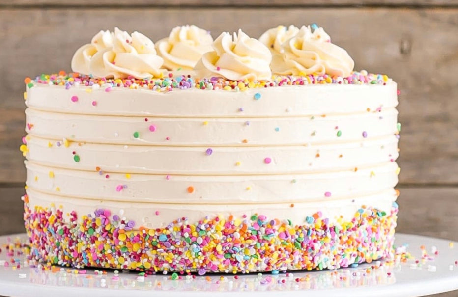 Eggless Basic Cake Recipe - Eggless Vanilla Cake Recipe